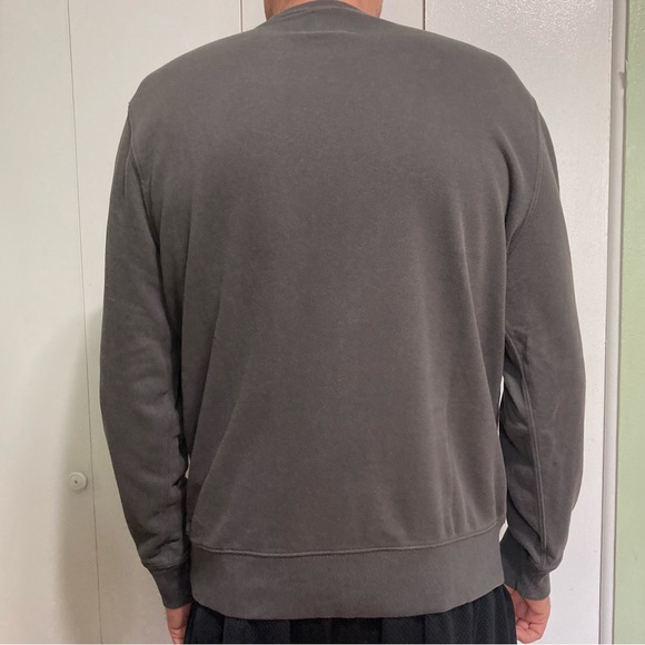 GAP  Dark Gray Long Sleeve Sweat Shirt Mens Large - Picture 2 of 16
